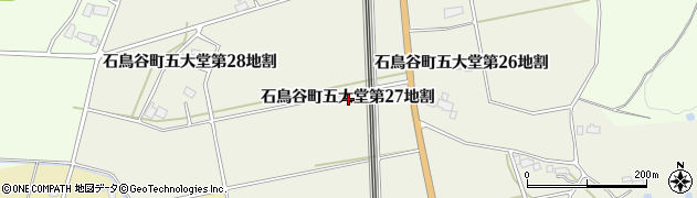 岩手県花巻市石鳥谷町五大堂第２７地割周辺の地図