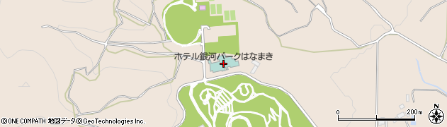金矢温泉　ホテル銀河パークはなまき周辺の地図