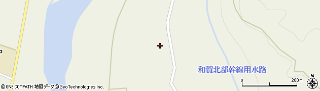 岩手県西和賀町（和賀郡）沢内（弁天２８地割）周辺の地図