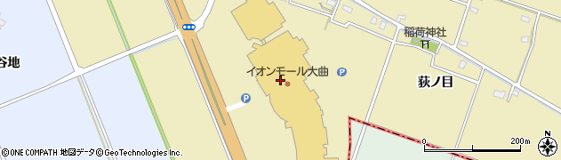 ルーシーカンパニー　イオンモール大曲店周辺の地図