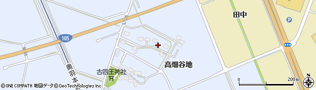 秋田県大仙市大曲古四王際103周辺の地図