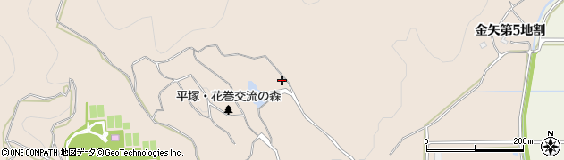 平塚・花巻交流の森キャンプ場周辺の地図