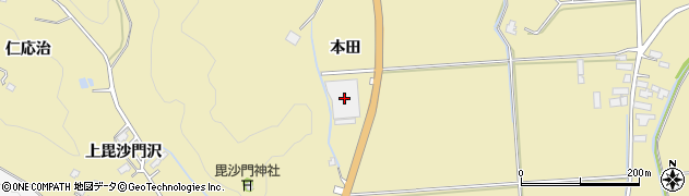 佐川急便株式会社　大曲営業所周辺の地図
