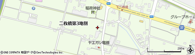 岩手県花巻市二枚橋第３地割周辺の地図