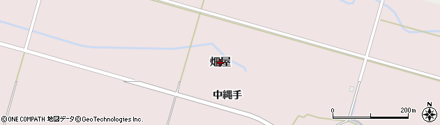 秋田県美郷町（仙北郡）畑屋周辺の地図