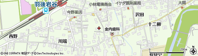 秋田県由利本荘市岩谷町サト端周辺の地図