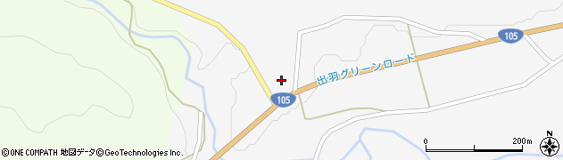秋田県大仙市南外大和野234周辺の地図