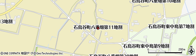 岩手県花巻市石鳥谷町八重畑（第１１地割）周辺の地図