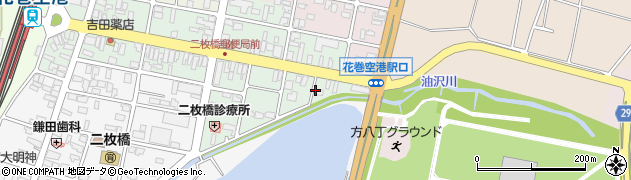 桜心警備保障株式会社　花巻営業所周辺の地図