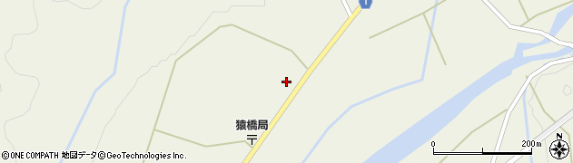 岩手県西和賀町（和賀郡）沢内（猿橋３８地割）周辺の地図