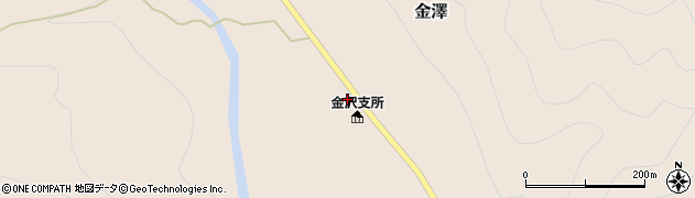 釜石警察署金沢駐在所周辺の地図