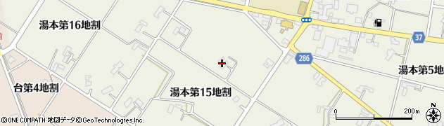岩手県花巻市湯本（第１５地割）周辺の地図