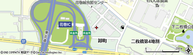 小田島商事株式会社花巻営業所周辺の地図