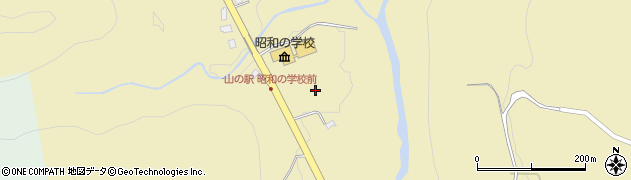 岩手県花巻市下シ沢（牛角）周辺の地図