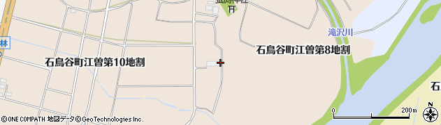 岩手県花巻市石鳥谷町江曽第９地割周辺の地図