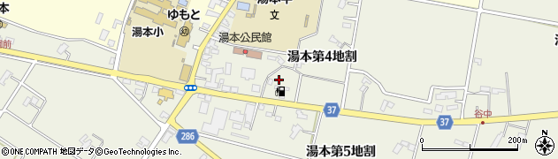 岩手県花巻市湯本第４地割37周辺の地図