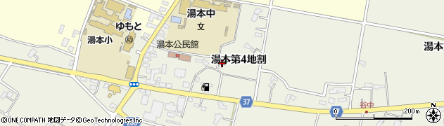岩手県花巻市湯本第４地割周辺の地図
