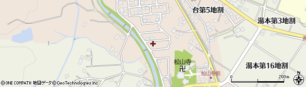 岩手県花巻市台第２地割388周辺の地図