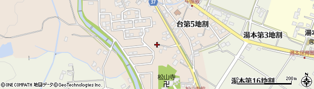 岩手県花巻市台（第３地割）周辺の地図