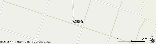 秋田県仙北郡美郷町安城寺周辺の地図