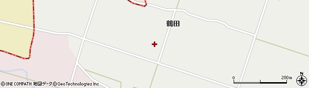 秋田県仙北郡美郷町安城寺鶴田296周辺の地図