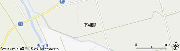 秋田県美郷町（仙北郡）千屋（下相野）周辺の地図