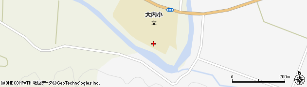 秋田県由利本荘市松本小及位野88周辺の地図