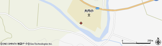 秋田県由利本荘市松本小及位野130周辺の地図
