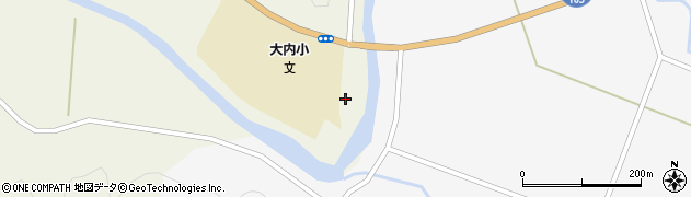 秋田県由利本荘市松本小及位野145周辺の地図