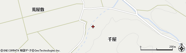 秋田県仙北郡美郷町千屋上花岡17周辺の地図