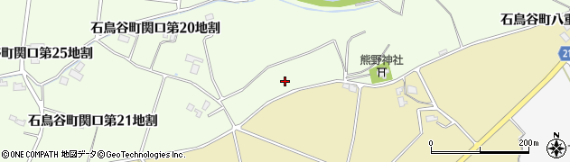 岩手県花巻市石鳥谷町関口第２０地割13周辺の地図