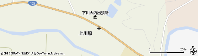 秋田県由利本荘市松本小及位野21周辺の地図
