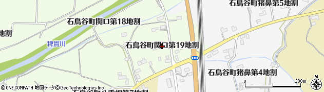 岩手県花巻市石鳥谷町関口（第１９地割）周辺の地図