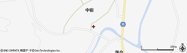 秋田県大仙市南外（田中）周辺の地図