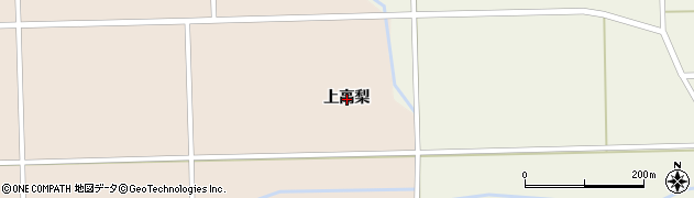 秋田県大仙市高梨上高梨周辺の地図