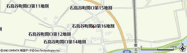 岩手県花巻市石鳥谷町関口第１６地割周辺の地図