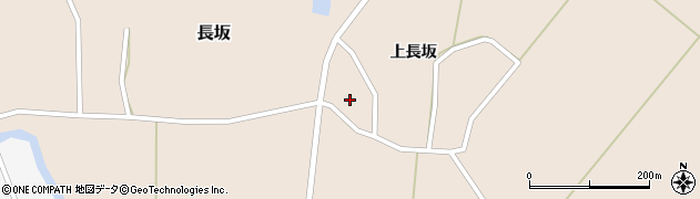 秋田県由利本荘市長坂上長坂90周辺の地図