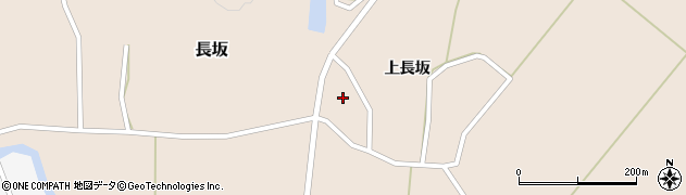 秋田県由利本荘市長坂上長坂9周辺の地図