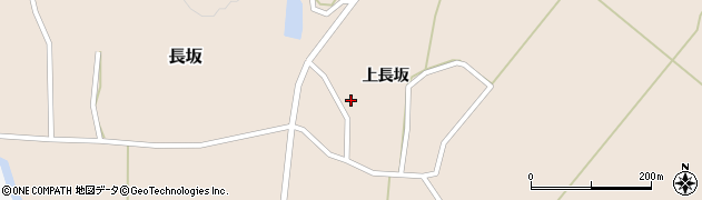 秋田県由利本荘市長坂上長坂185周辺の地図