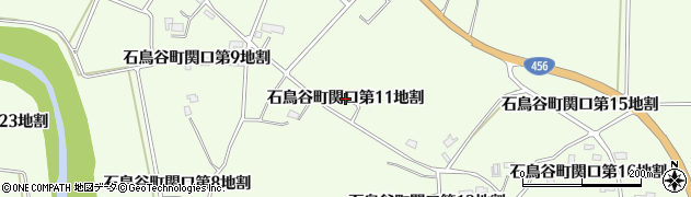 岩手県花巻市石鳥谷町関口（第１１地割）周辺の地図