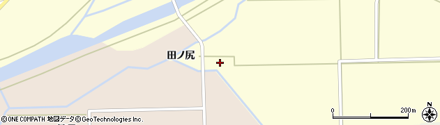 秋田県大仙市払田田ノ尻159周辺の地図