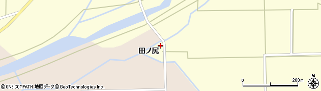 秋田県大仙市払田田ノ尻150周辺の地図