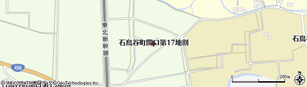 岩手県花巻市石鳥谷町関口（第１７地割）周辺の地図