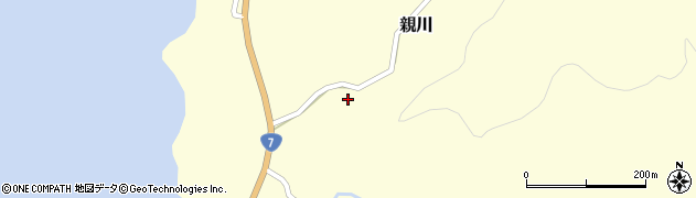 秋田県由利本荘市親川田ノ沢29周辺の地図