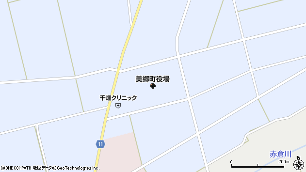 〒019-1400 秋田県仙北郡美郷町（以下に掲載がない場合）の地図