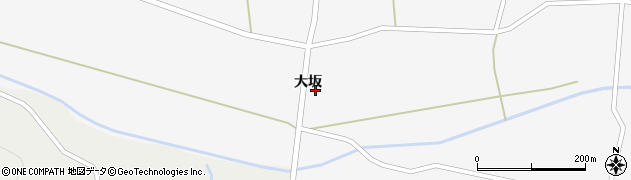秋田県仙北郡美郷町浪花大坂周辺の地図