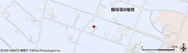 岩手県花巻市糠塚（第１０地割）周辺の地図