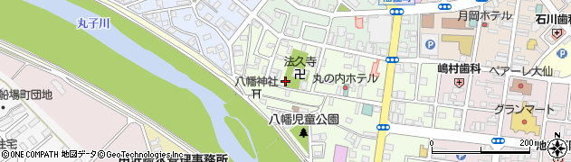 酉や喜兵衛 大曲店周辺の地図