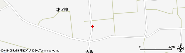 秋田県美郷町（仙北郡）浪花（下宇津野）周辺の地図