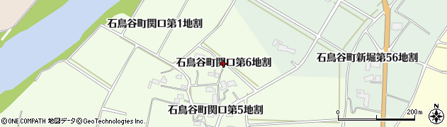 岩手県花巻市石鳥谷町関口（第６地割）周辺の地図